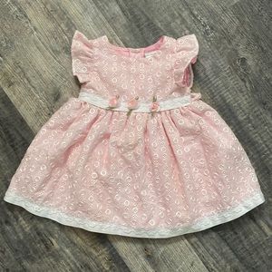 Sweet heart rose pink dress 24 months